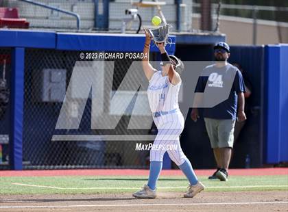 Thumbnail 2 in South @ Orcutt Academy (CIF CS Softball Championships-Division 6) photogallery.
