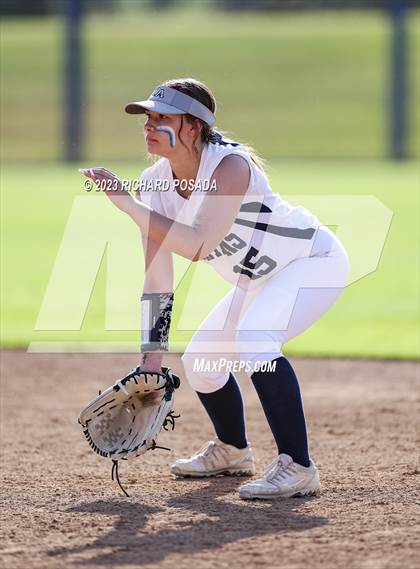 Thumbnail 1 in South @ Orcutt Academy (CIF CS Softball Championships-Division 6) photogallery.