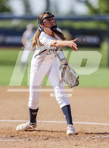 Thumbnail 1 in South @ Orcutt Academy (CIF CS Softball Championships-Division 6) photogallery.