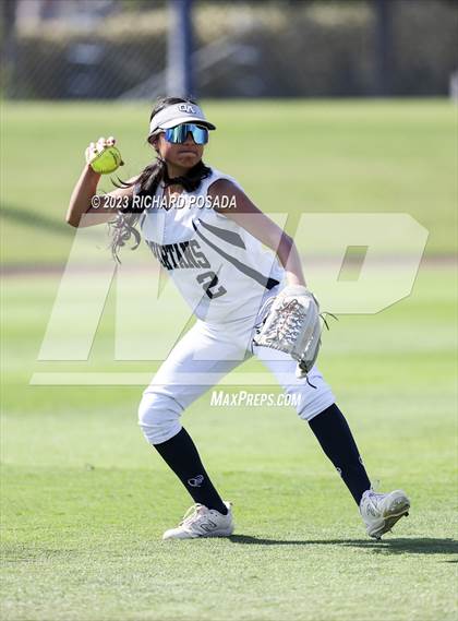 Thumbnail 1 in South @ Orcutt Academy (CIF CS Softball Championships-Division 6) photogallery.