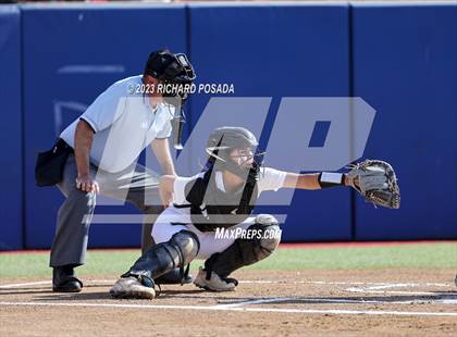 Thumbnail 3 in South @ Orcutt Academy (CIF CS Softball Championships-Division 6) photogallery.