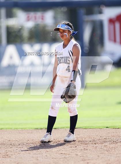 Thumbnail 2 in South @ Orcutt Academy (CIF CS Softball Championships-Division 6) photogallery.