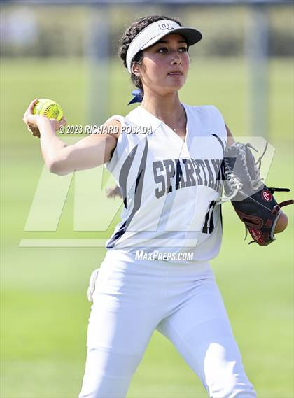 Thumbnail 1 in South @ Orcutt Academy (CIF CS Softball Championships-Division 6) photogallery.
