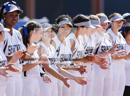 Thumbnail 1 in South @ Orcutt Academy (CIF CS Softball Championships-Division 6) photogallery.