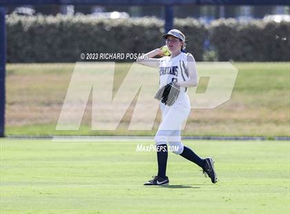 Thumbnail 2 in South @ Orcutt Academy (CIF CS Softball Championships-Division 6) photogallery.
