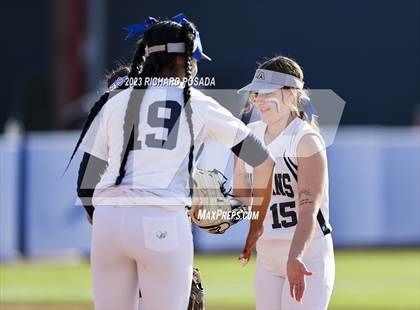 Thumbnail 3 in South @ Orcutt Academy (CIF CS Softball Championships-Division 6) photogallery.