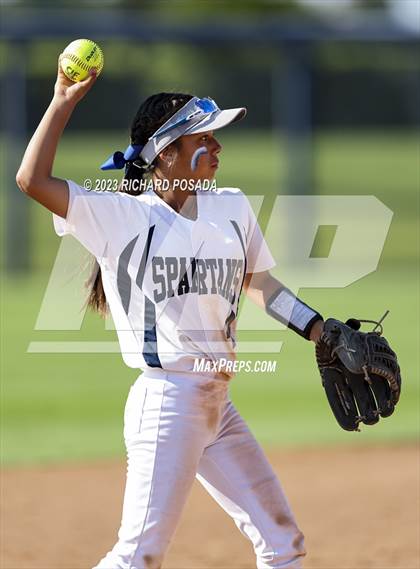 Thumbnail 1 in South @ Orcutt Academy (CIF CS Softball Championships-Division 6) photogallery.