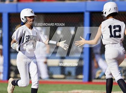 Thumbnail 2 in South @ Orcutt Academy (CIF CS Softball Championships-Division 6) photogallery.