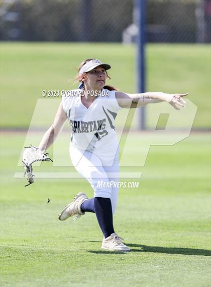 Thumbnail 3 in South @ Orcutt Academy (CIF CS Softball Championships-Division 6) photogallery.