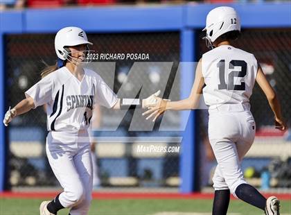 Thumbnail 3 in South @ Orcutt Academy (CIF CS Softball Championships-Division 6) photogallery.