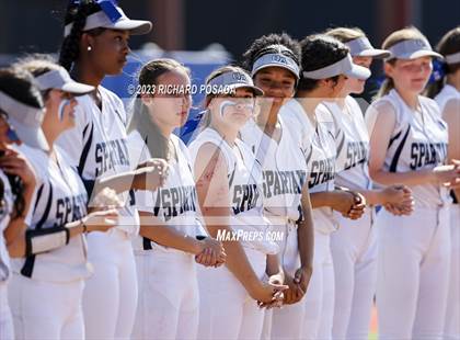 Thumbnail 1 in South @ Orcutt Academy (CIF CS Softball Championships-Division 6) photogallery.