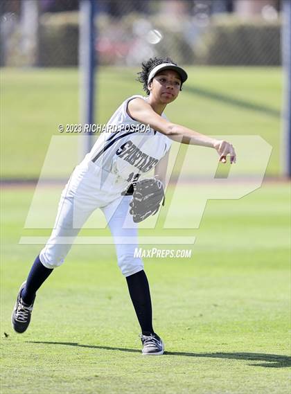 Thumbnail 2 in South @ Orcutt Academy (CIF CS Softball Championships-Division 6) photogallery.