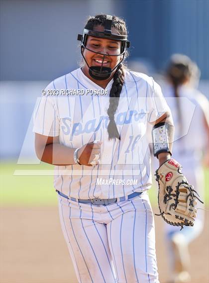 Thumbnail 1 in South @ Orcutt Academy (CIF CS Softball Championships-Division 6) photogallery.