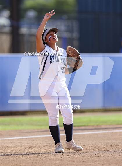 Thumbnail 1 in South @ Orcutt Academy (CIF CS Softball Championships-Division 6) photogallery.
