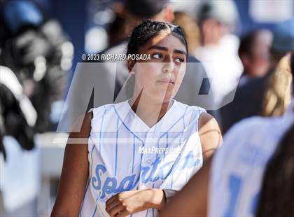 Thumbnail 2 in South @ Orcutt Academy (CIF CS Softball Championships-Division 6) photogallery.