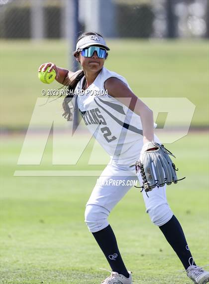 Thumbnail 1 in South @ Orcutt Academy (CIF CS Softball Championships-Division 6) photogallery.