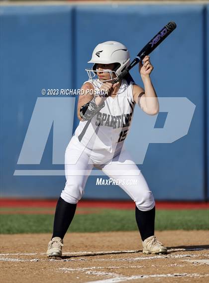 Thumbnail 1 in South @ Orcutt Academy (CIF CS Softball Championships-Division 6) photogallery.