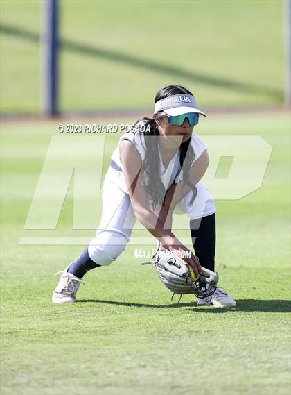 Thumbnail 3 in South @ Orcutt Academy (CIF CS Softball Championships-Division 6) photogallery.