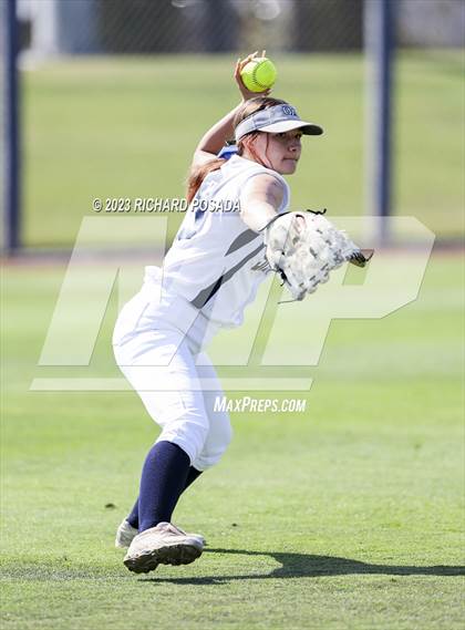 Thumbnail 2 in South @ Orcutt Academy (CIF CS Softball Championships-Division 6) photogallery.