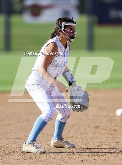 Thumbnail 1 in South @ Orcutt Academy (CIF CS Softball Championships-Division 6) photogallery.