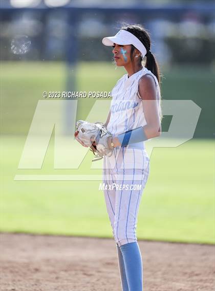 Thumbnail 2 in South @ Orcutt Academy (CIF CS Softball Championships-Division 6) photogallery.