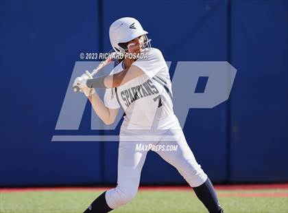 Thumbnail 3 in South @ Orcutt Academy (CIF CS Softball Championships-Division 6) photogallery.