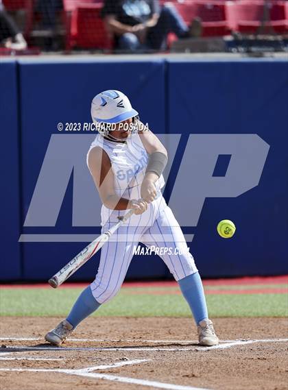 Thumbnail 3 in South @ Orcutt Academy (CIF CS Softball Championships-Division 6) photogallery.