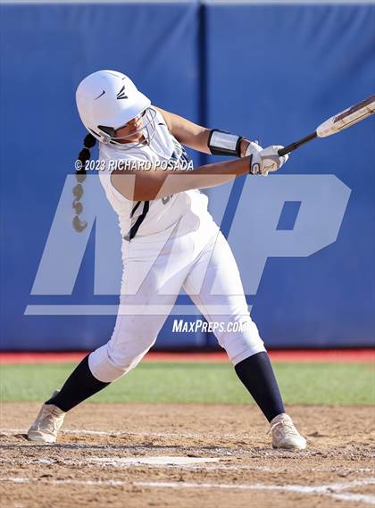 Thumbnail 2 in South @ Orcutt Academy (CIF CS Softball Championships-Division 6) photogallery.