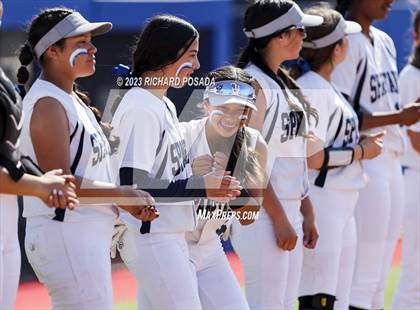 Thumbnail 1 in South @ Orcutt Academy (CIF CS Softball Championships-Division 6) photogallery.