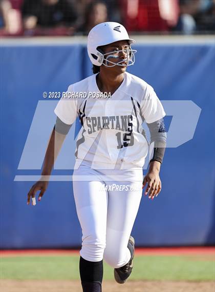 Thumbnail 3 in South @ Orcutt Academy (CIF CS Softball Championships-Division 6) photogallery.