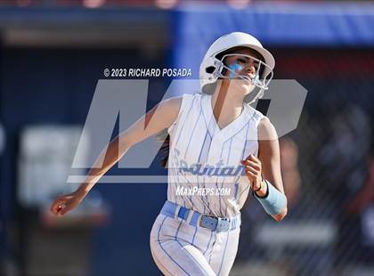 Thumbnail 2 in South @ Orcutt Academy (CIF CS Softball Championships-Division 6) photogallery.