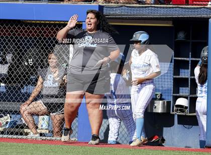 Thumbnail 1 in South @ Orcutt Academy (CIF CS Softball Championships-Division 6) photogallery.