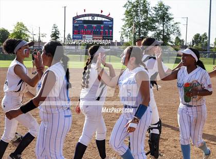 Thumbnail 1 in South @ Orcutt Academy (CIF CS Softball Championships-Division 6) photogallery.