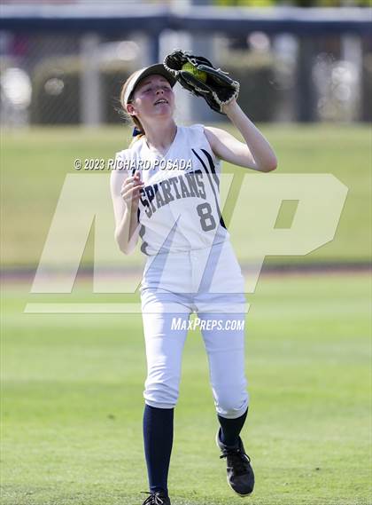 Thumbnail 1 in South @ Orcutt Academy (CIF CS Softball Championships-Division 6) photogallery.