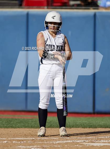 Thumbnail 2 in South @ Orcutt Academy (CIF CS Softball Championships-Division 6) photogallery.
