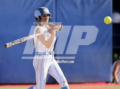 Thumbnail 2 in South @ Orcutt Academy (CIF CS Softball Championships-Division 6) photogallery.