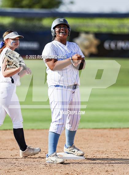 Thumbnail 1 in South @ Orcutt Academy (CIF CS Softball Championships-Division 6) photogallery.