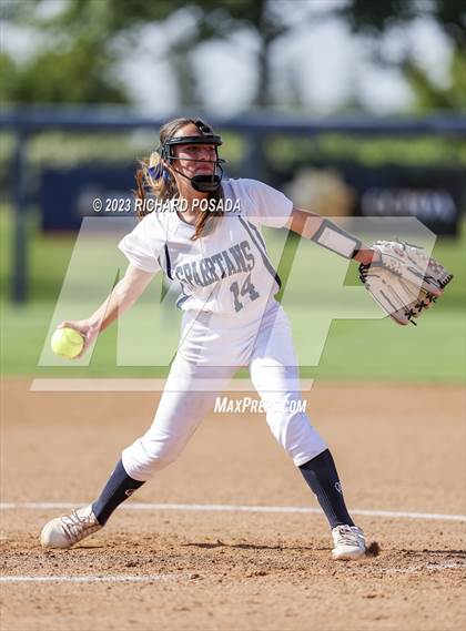 Thumbnail 2 in South @ Orcutt Academy (CIF CS Softball Championships-Division 6) photogallery.