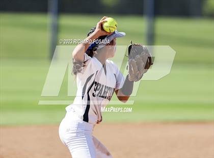 Thumbnail 2 in South @ Orcutt Academy (CIF CS Softball Championships-Division 6) photogallery.