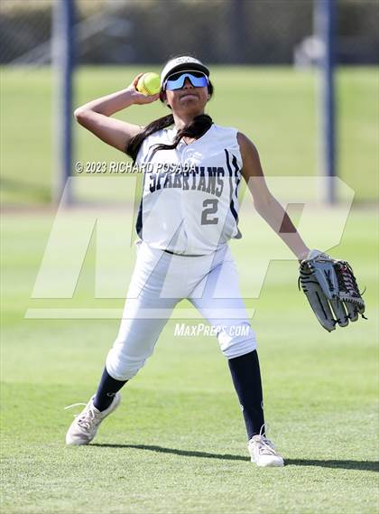 Thumbnail 3 in South @ Orcutt Academy (CIF CS Softball Championships-Division 6) photogallery.