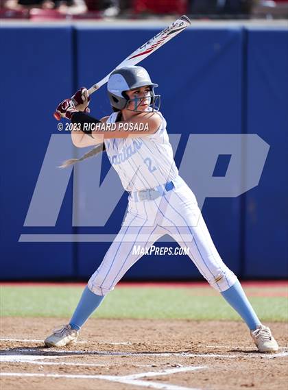 Thumbnail 3 in South @ Orcutt Academy (CIF CS Softball Championships-Division 6) photogallery.
