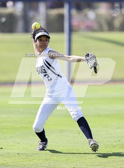 Thumbnail 2 in South @ Orcutt Academy (CIF CS Softball Championships-Division 6) photogallery.
