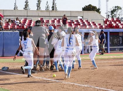Thumbnail 3 in South @ Orcutt Academy (CIF CS Softball Championships-Division 6) photogallery.