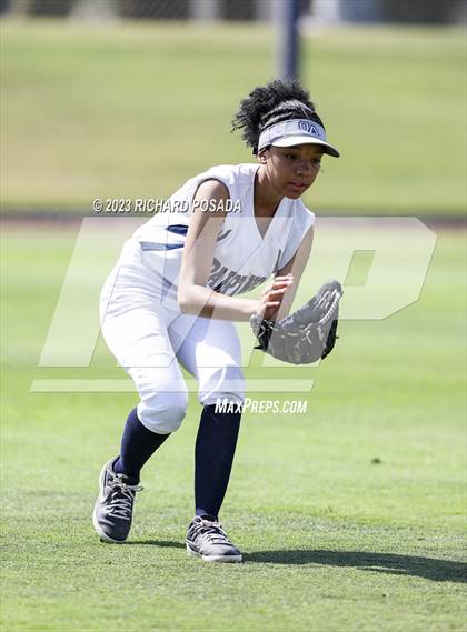 Thumbnail 2 in South @ Orcutt Academy (CIF CS Softball Championships-Division 6) photogallery.