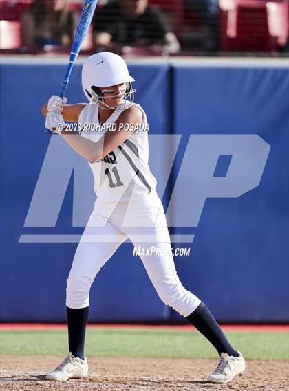 Thumbnail 2 in South @ Orcutt Academy (CIF CS Softball Championships-Division 6) photogallery.