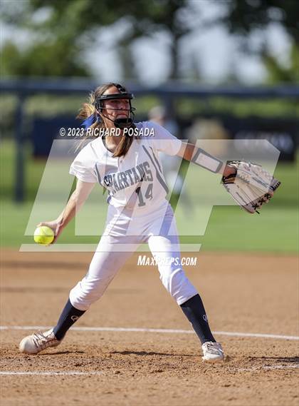 Thumbnail 1 in South @ Orcutt Academy (CIF CS Softball Championships-Division 6) photogallery.