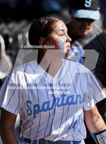 Thumbnail 1 in South @ Orcutt Academy (CIF CS Softball Championships-Division 6) photogallery.