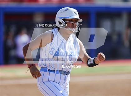 Thumbnail 2 in South @ Orcutt Academy (CIF CS Softball Championships-Division 6) photogallery.
