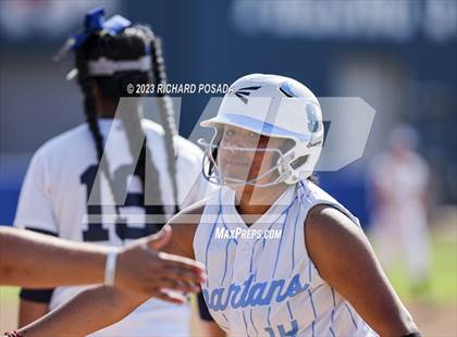 Thumbnail 3 in South @ Orcutt Academy (CIF CS Softball Championships-Division 6) photogallery.