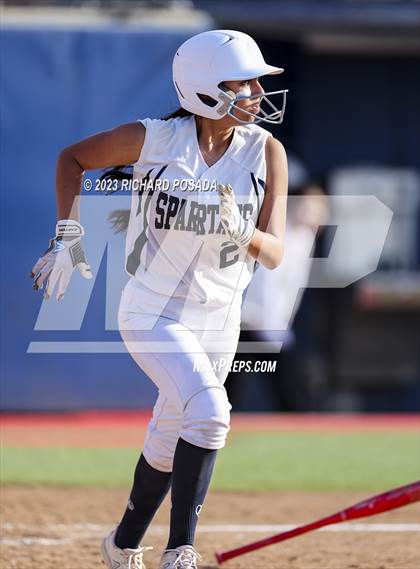 Thumbnail 1 in South @ Orcutt Academy (CIF CS Softball Championships-Division 6) photogallery.